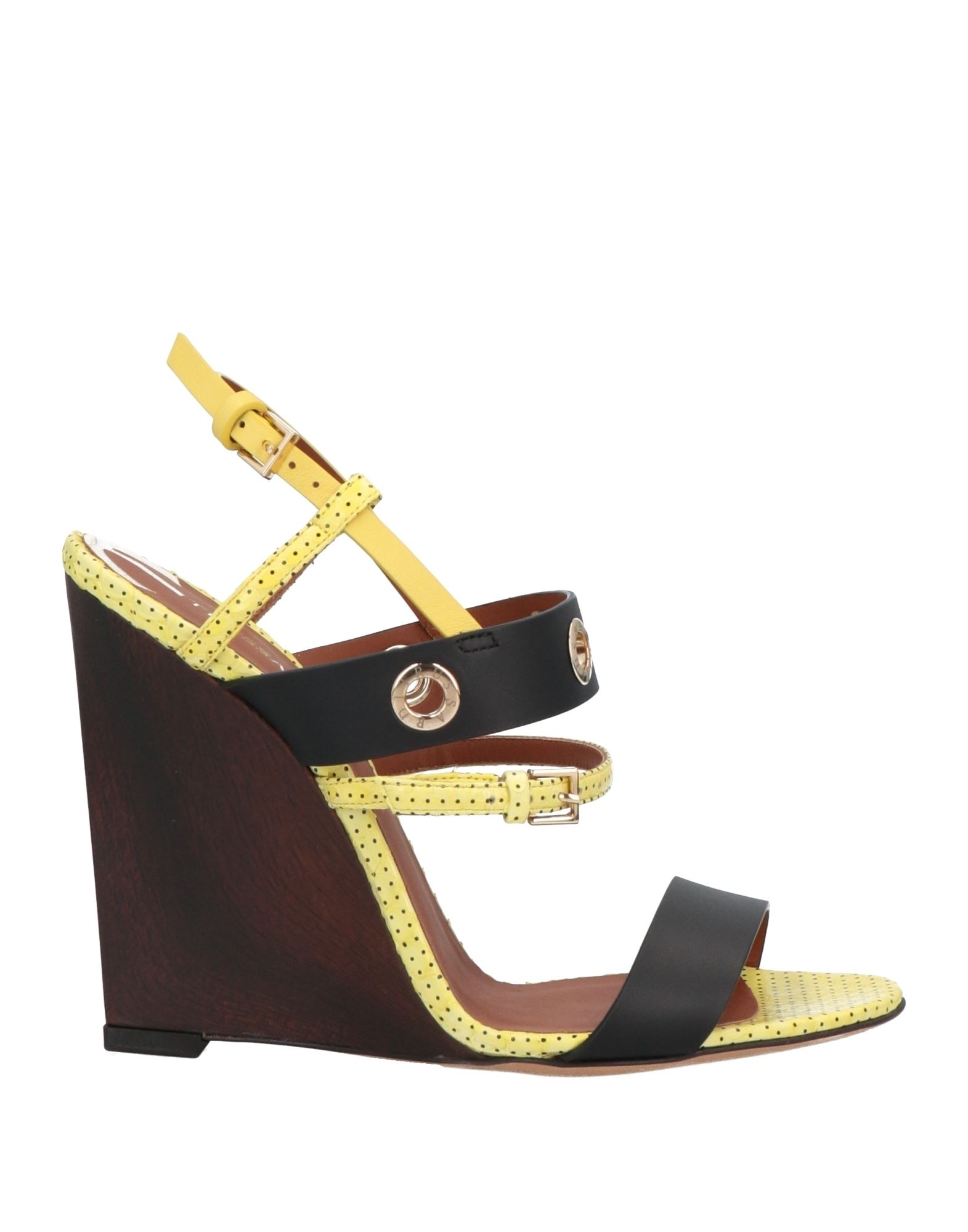 TRUSSARDI Sandale Damen Gelb von TRUSSARDI