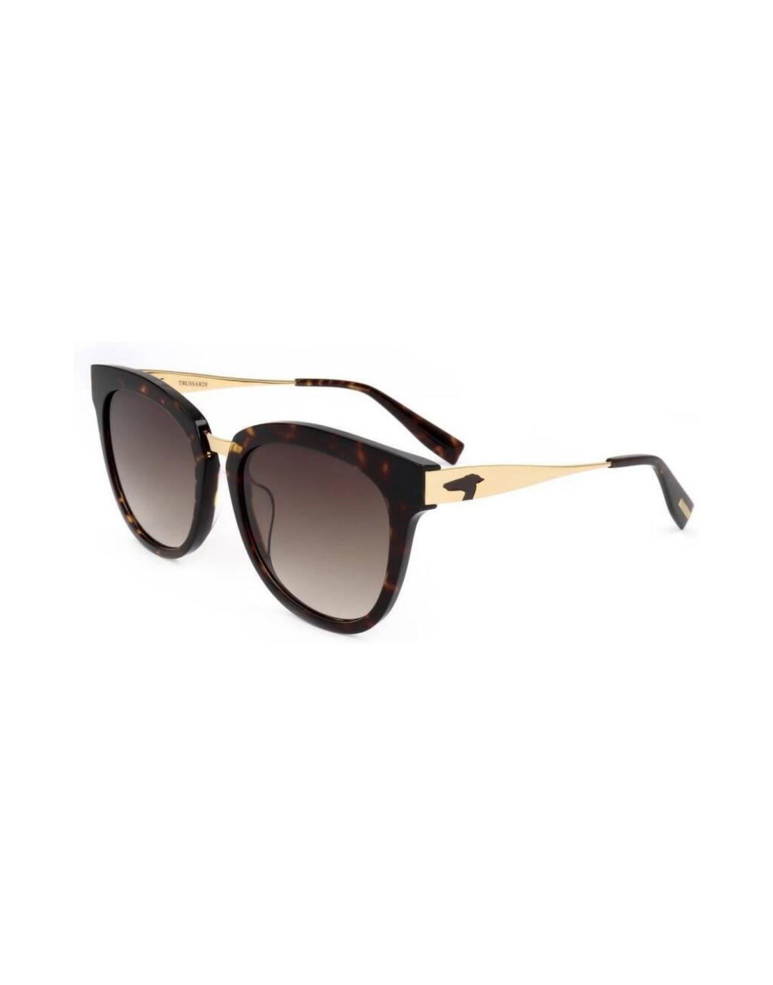 TRUSSARDI Sonnenbrille Damen Braun von TRUSSARDI