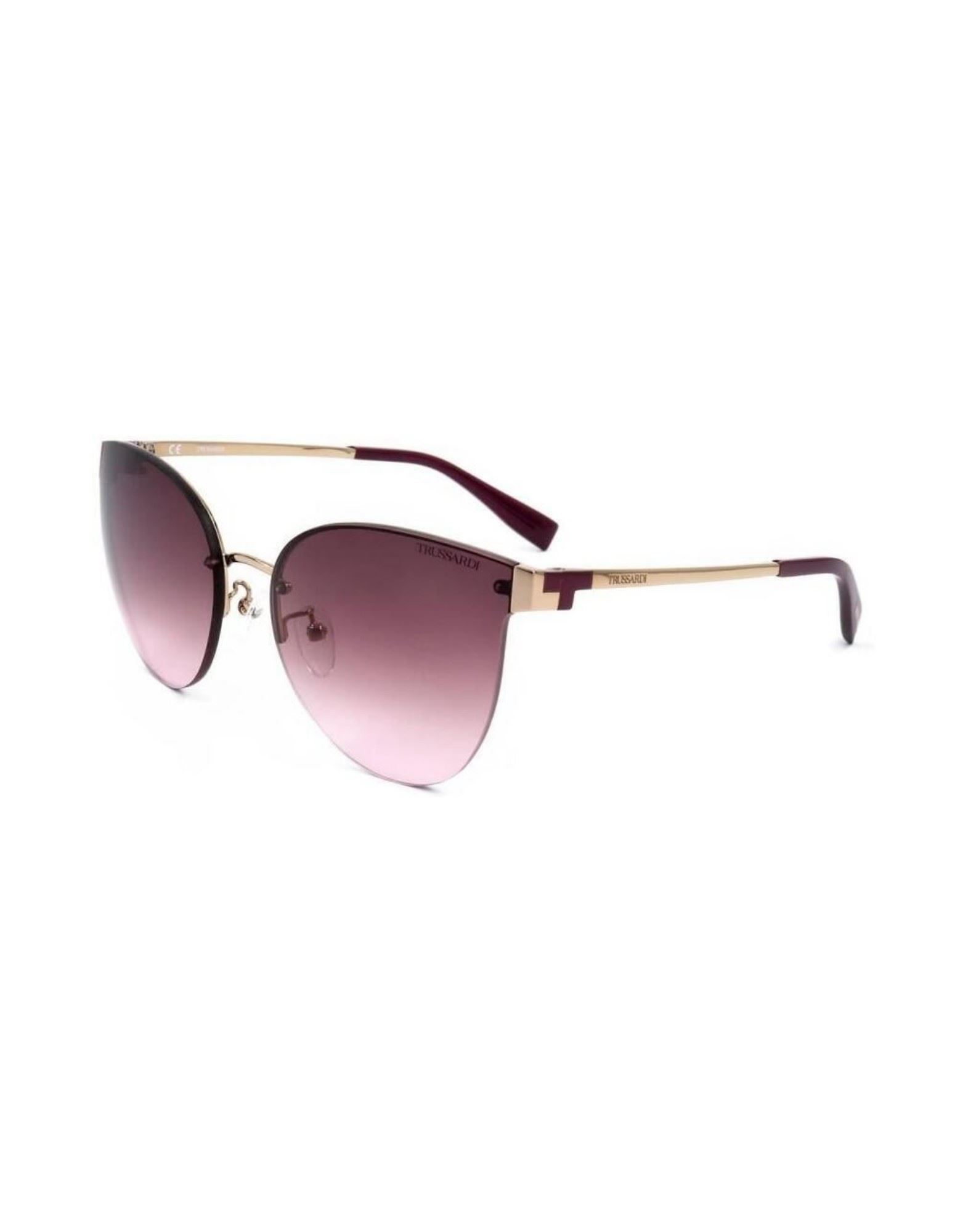 TRUSSARDI Sonnenbrille Damen Grau von TRUSSARDI