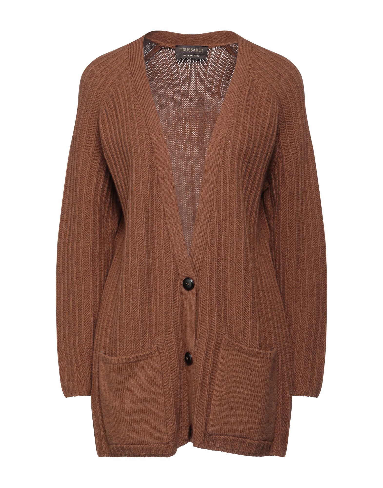 TRUSSARDI Strickjacke Damen Braun von TRUSSARDI