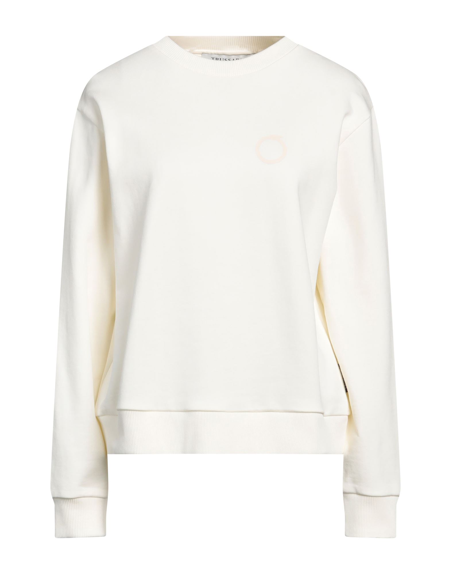 TRUSSARDI Sweatshirt Damen Cremeweiß von TRUSSARDI