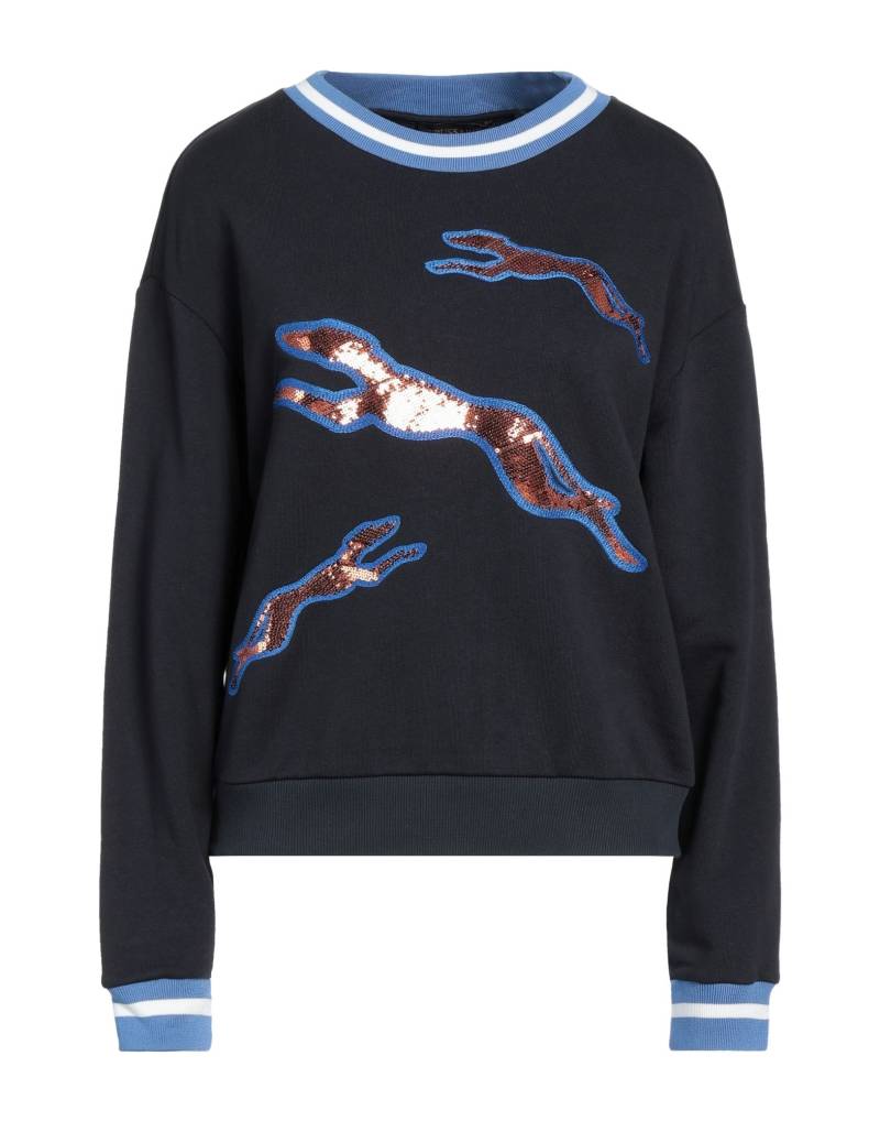 TRUSSARDI Sweatshirt Damen Nachtblau von TRUSSARDI