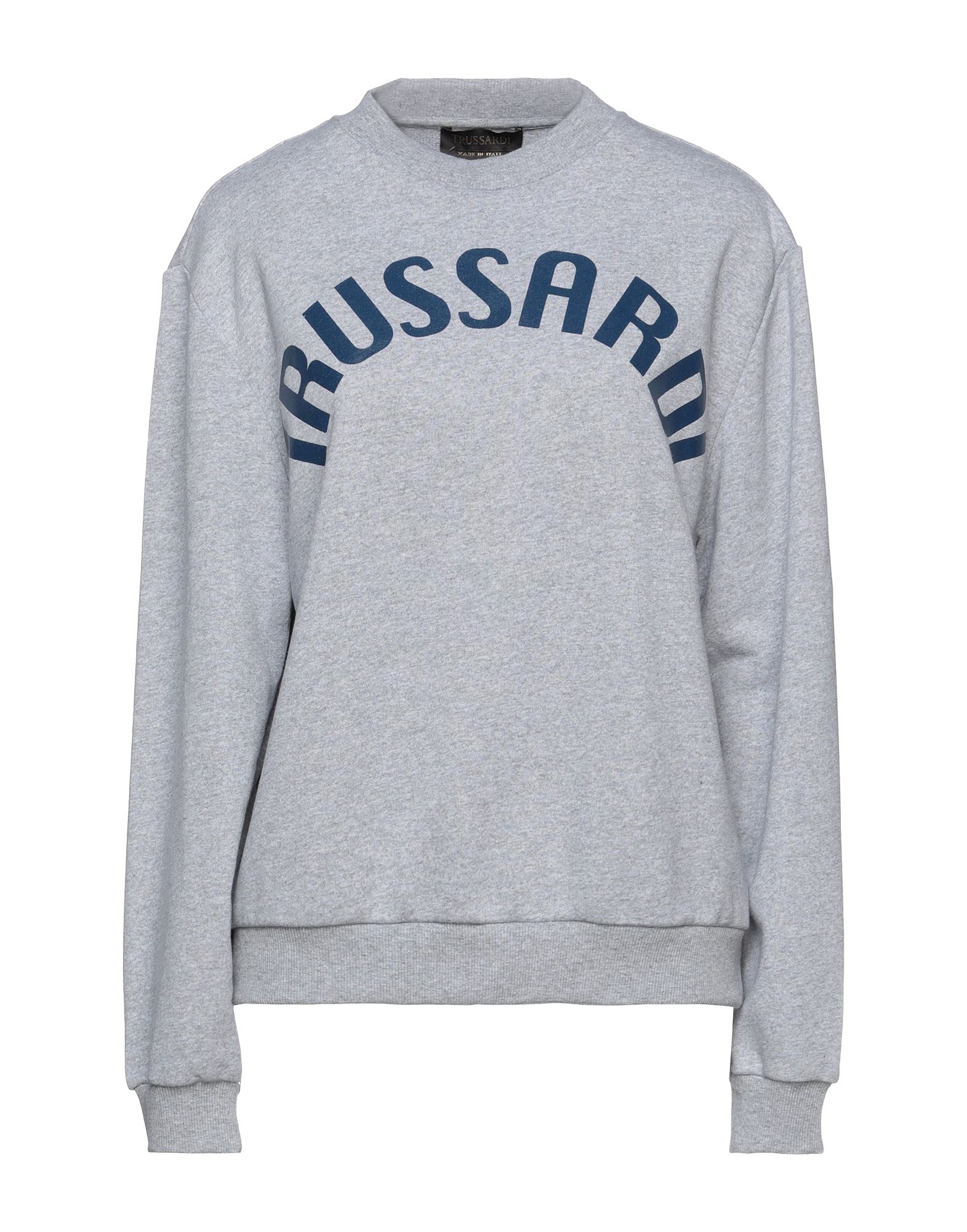 TRUSSARDI Sweatshirt Damen Grau von TRUSSARDI