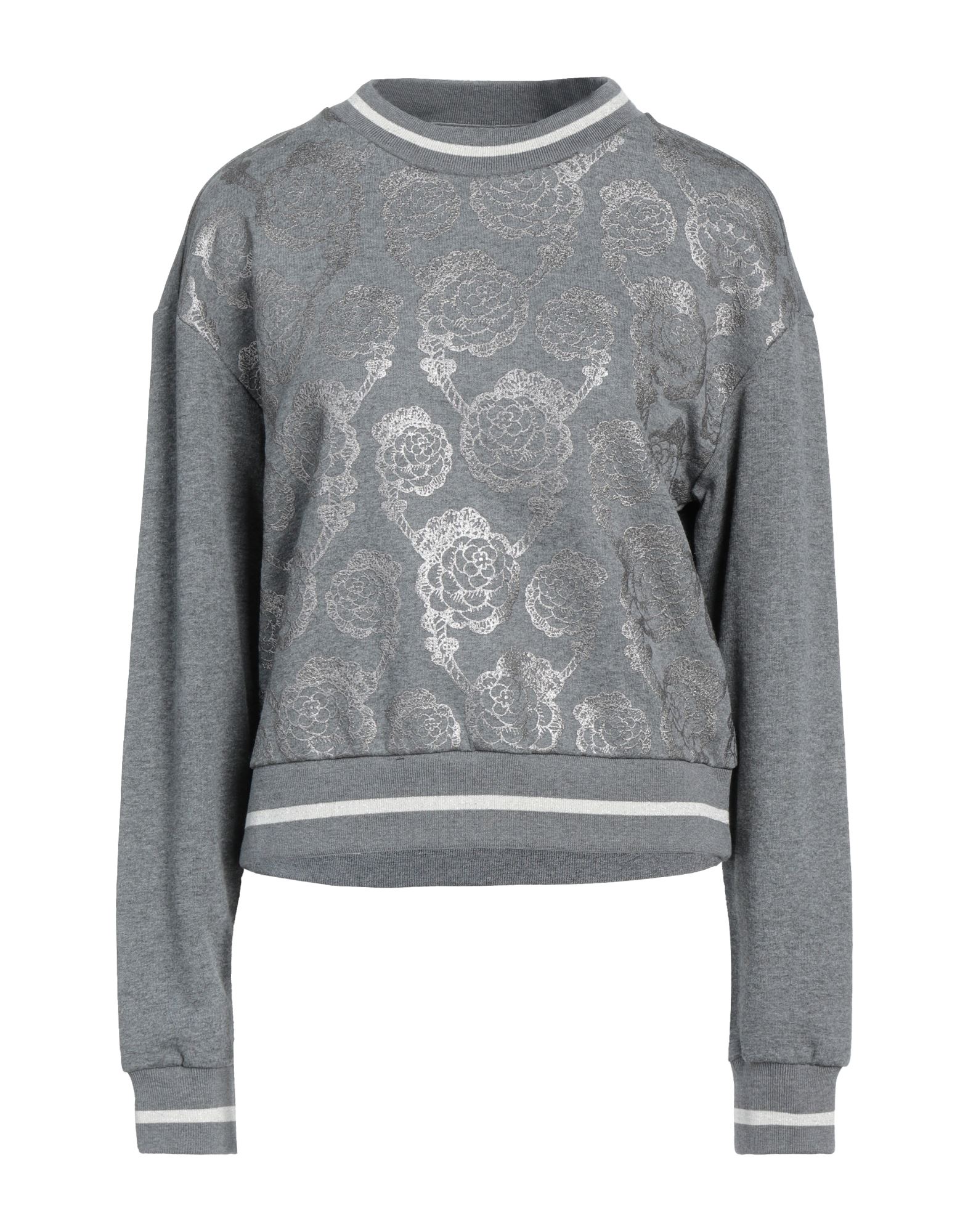 TRUSSARDI Sweatshirt Damen Grau von TRUSSARDI