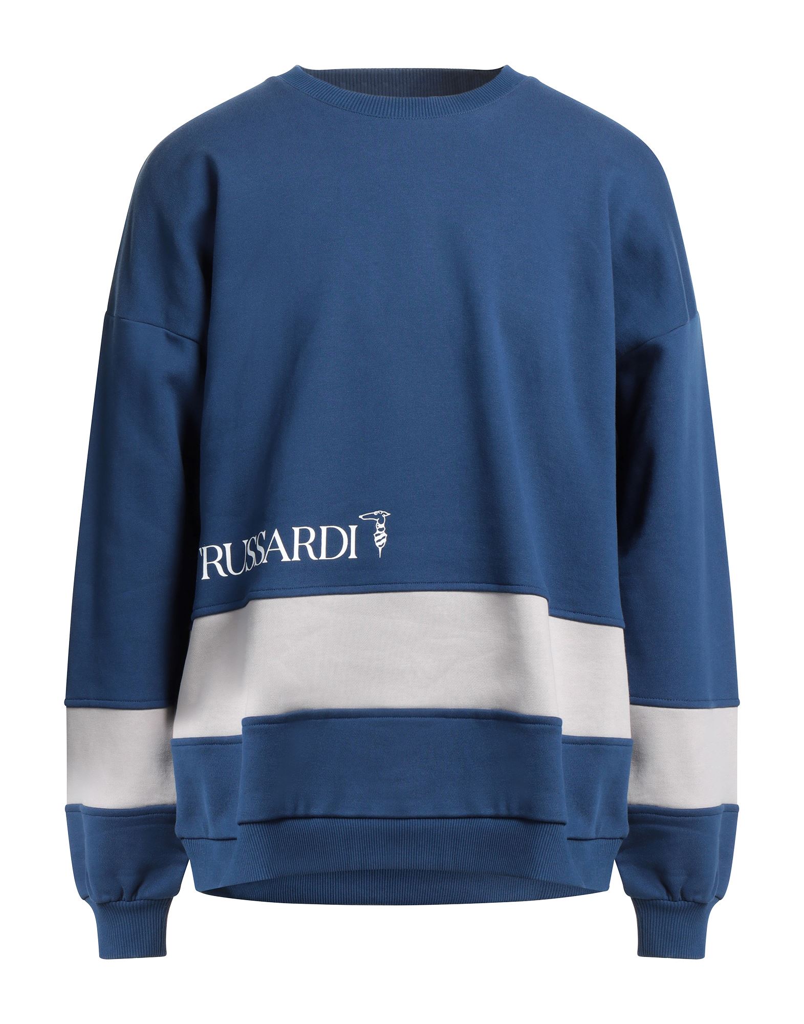 TRUSSARDI Sweatshirt Herren Blau von TRUSSARDI