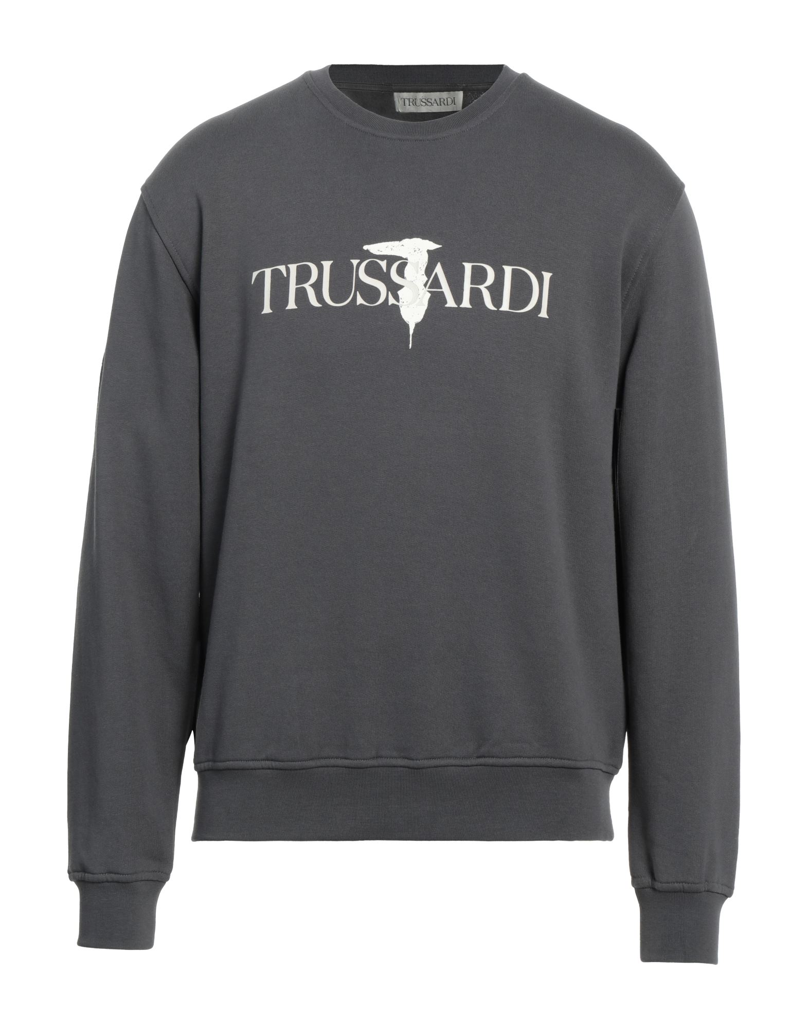 TRUSSARDI Sweatshirt Herren Blei von TRUSSARDI