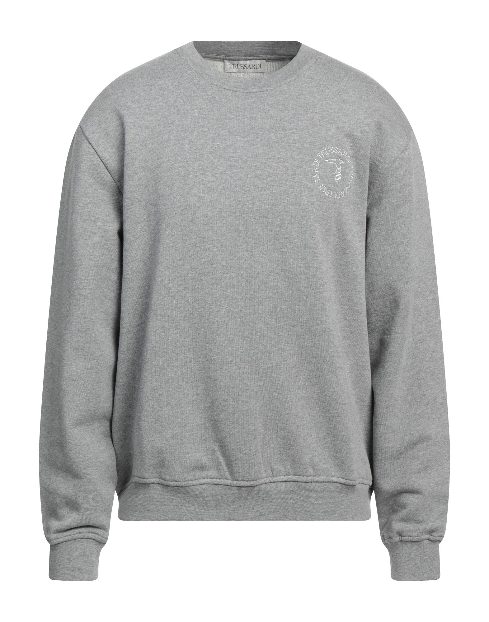 TRUSSARDI Sweatshirt Herren Grau von TRUSSARDI