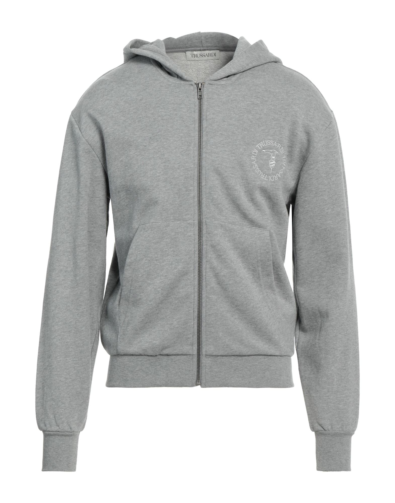 TRUSSARDI Sweatshirt Herren Grau von TRUSSARDI