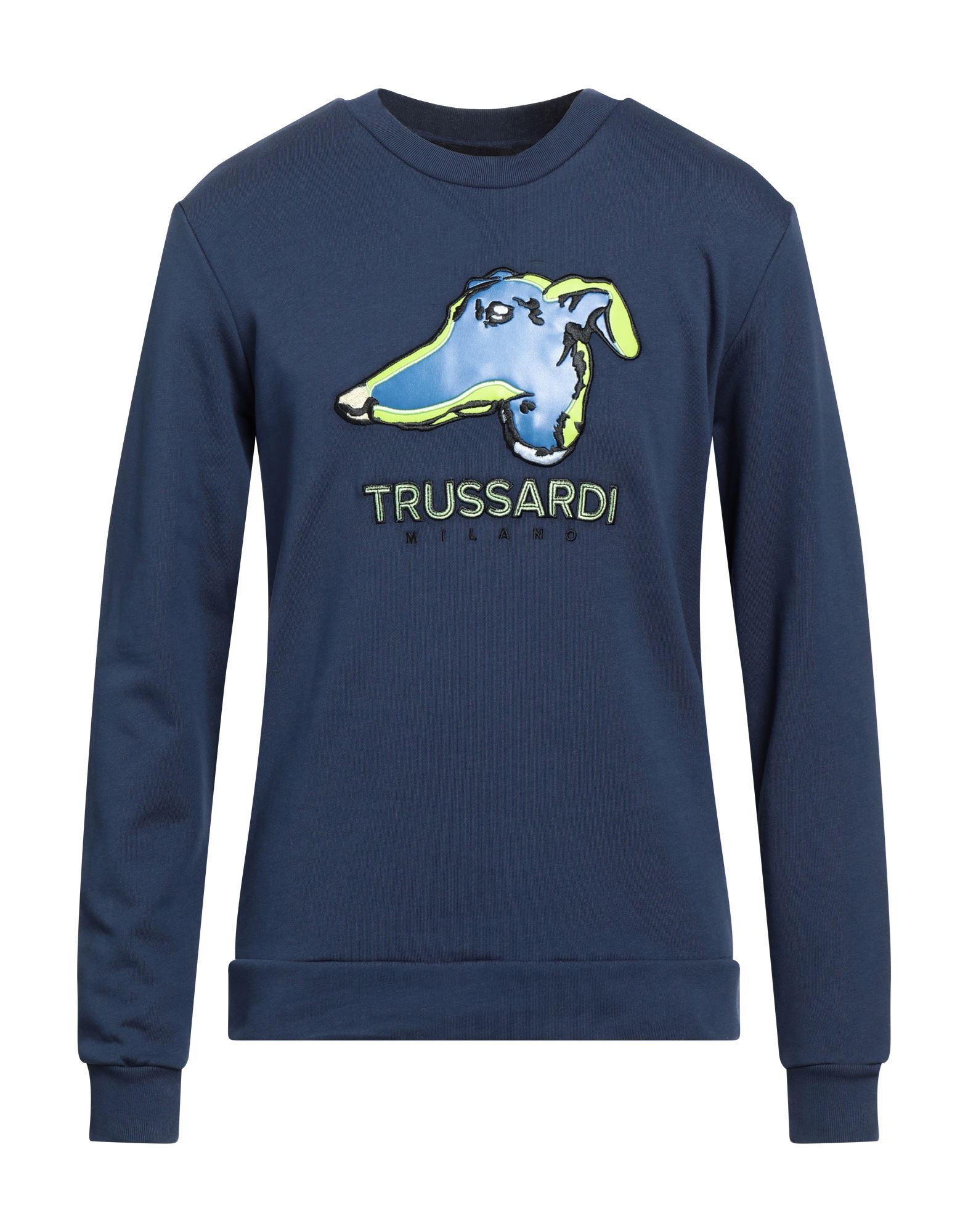 TRUSSARDI Sweatshirt Herren Nachtblau von TRUSSARDI