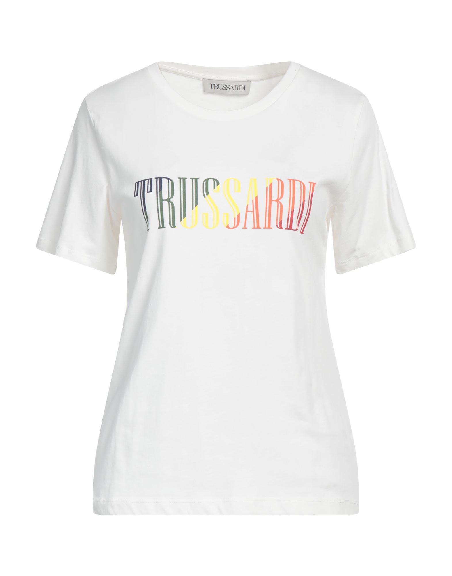 TRUSSARDI T-shirts Damen Cremeweiß von TRUSSARDI