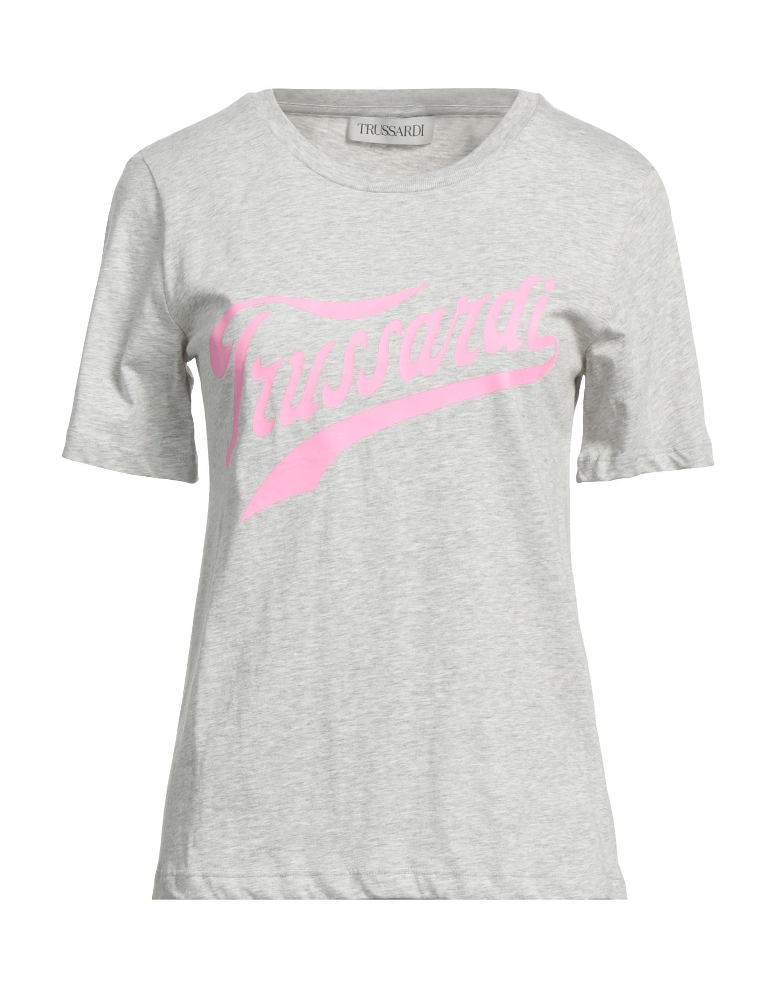 TRUSSARDI T-shirts Damen Hellgrau von TRUSSARDI