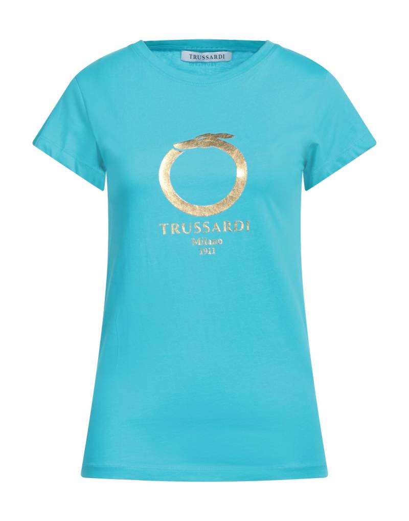 TRUSSARDI T-shirts Damen Tūrkis von TRUSSARDI