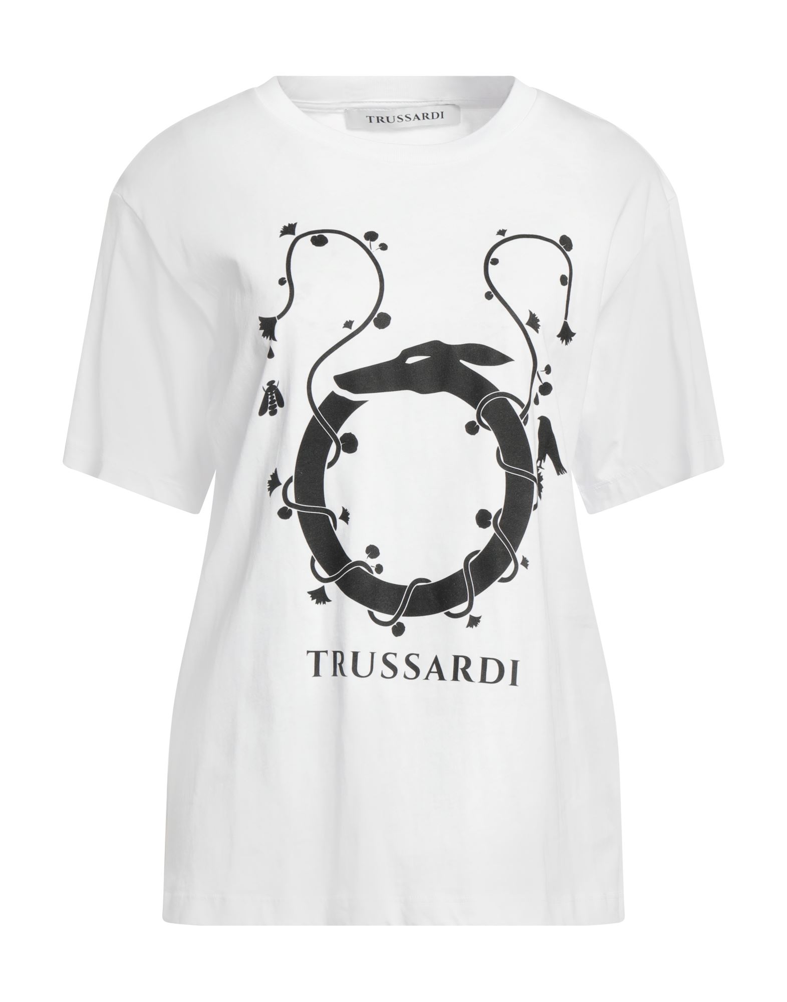 TRUSSARDI T-shirts Damen Weiß von TRUSSARDI