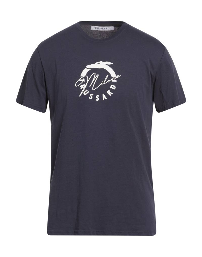 TRUSSARDI T-shirts Herren Nachtblau von TRUSSARDI