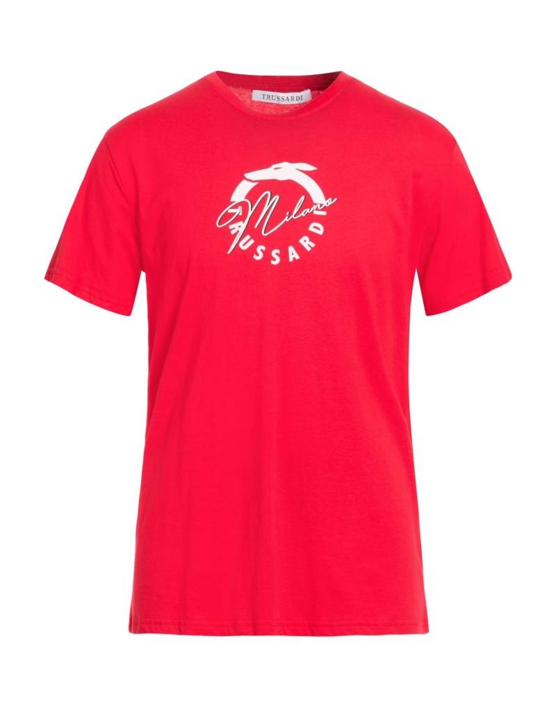 TRUSSARDI T-shirts Herren Rot von TRUSSARDI