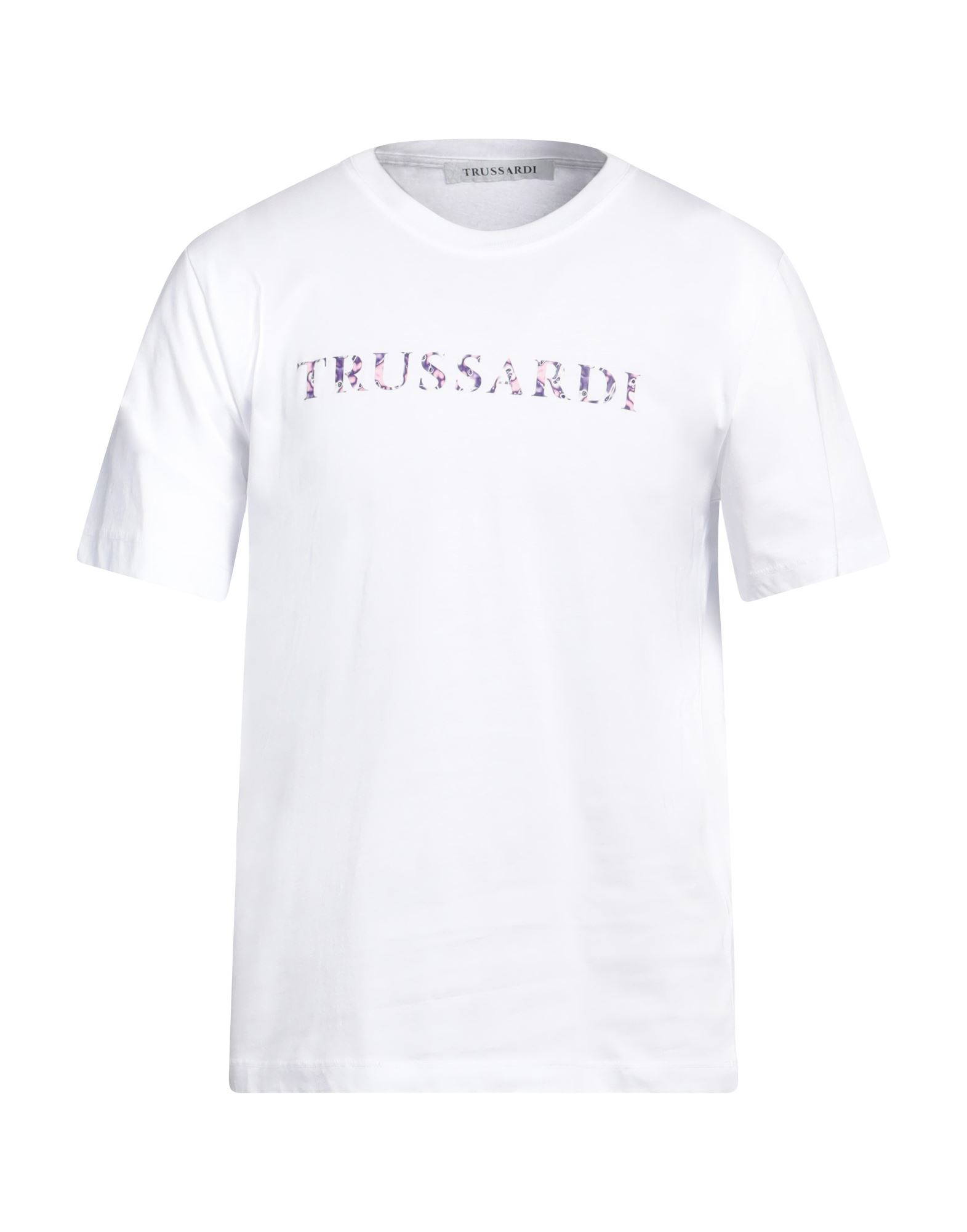 TRUSSARDI T-shirts Herren Weiß von TRUSSARDI