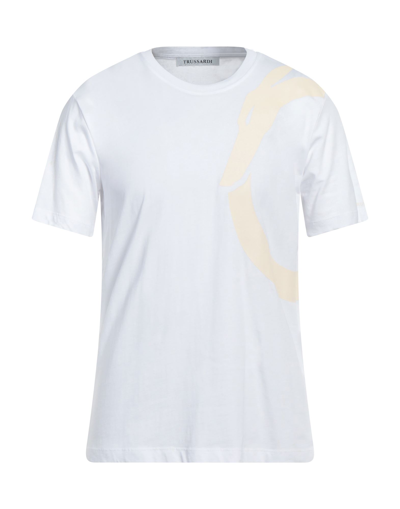 TRUSSARDI T-shirts Herren Weiß von TRUSSARDI