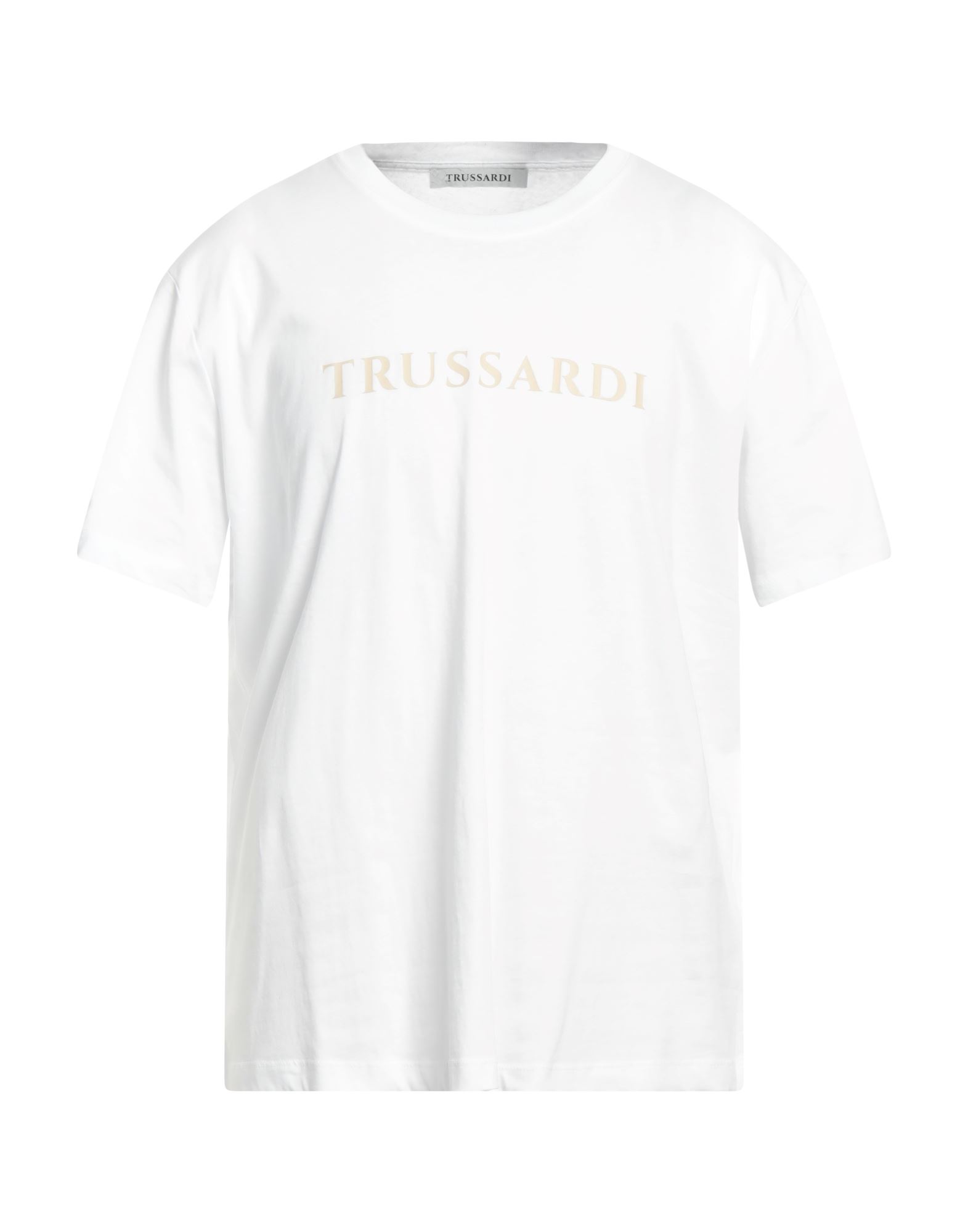 TRUSSARDI T-shirts Herren Weiß von TRUSSARDI