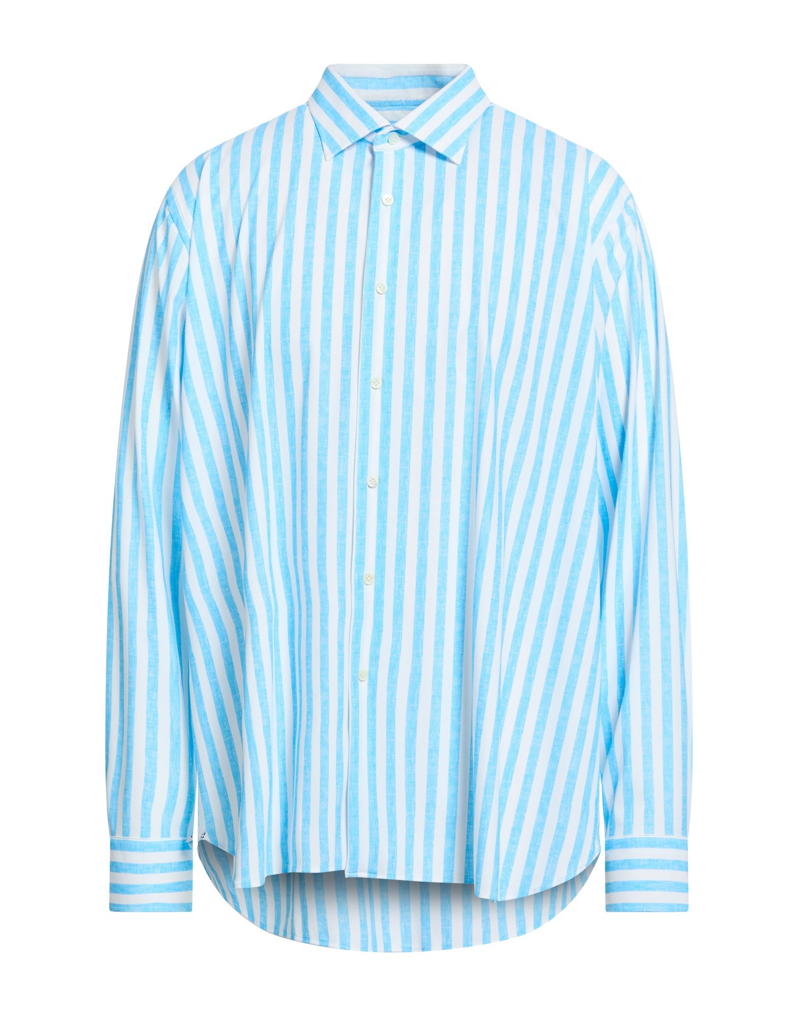 TRUZZI Hemd Herren Azurblau von TRUZZI