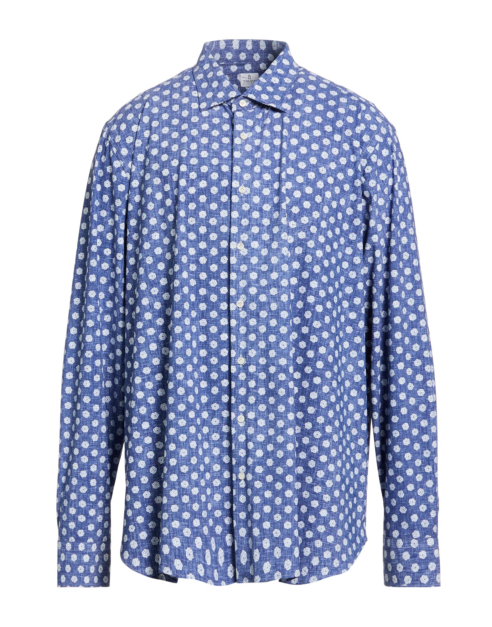 TRUZZI Hemd Herren Blau von TRUZZI