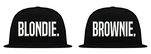 TRVPPY 5 Panel Snapback Cap Modell Brownie, Weiß-Schwarz von TRVPPY