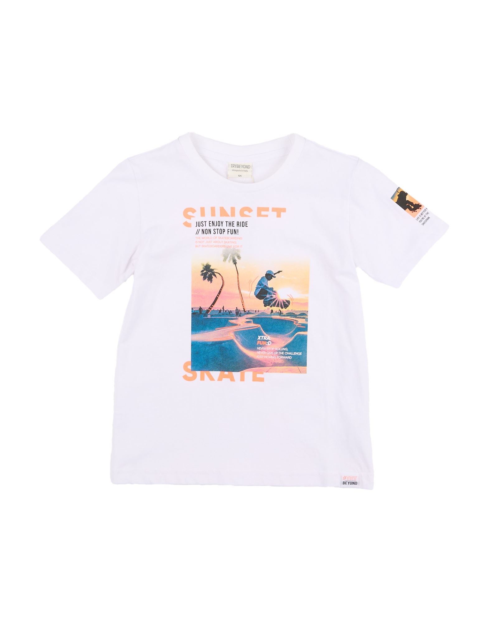 TRYBEYOND T-shirts Kinder Weiß von TRYBEYOND