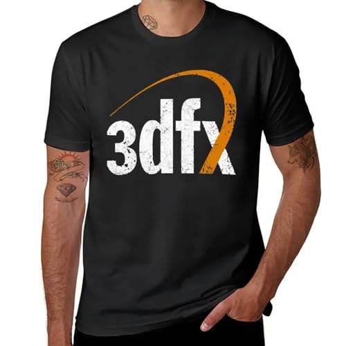 3DFX for Fans T-Shirt t Shirt Aesthetic Clothes Slim fit t Shirts for Men Black M 3DFX for Fans T-Shirt t Shirt Aesthetic Clothes Slim fit t Shirts for Men Black M von TRdUaNGS