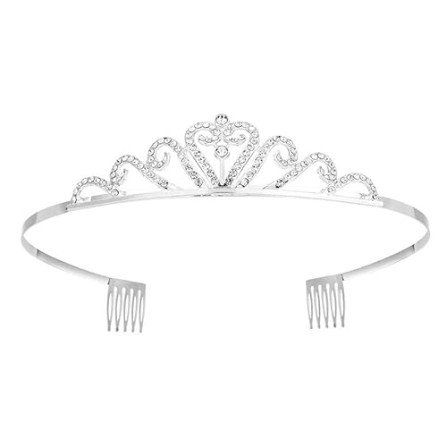 3-teiliges Kronen-Haarband-Kopfstück, Prinzessin-Kronen-Stirnband for Frauen, Mädchen, Bräute, Hochzeit, Abschlussball, Geburtstagsfeier (Color : Style 10_3Pcs) von TRgqify-KM