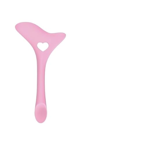 Multifunktionale Eyeliner-Schablone Flügelspitze Silikon Eyeliner Hilfe Lippenstift Applikator Hilfe Wiederverwendbare Make-up-Werkzeuge (Farbe: 1 Stück rosa) von TRgqify-KM