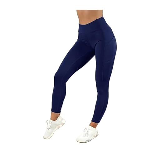 TRgqify-KM High Waist Yoga Leggings for Women Tummy Control Workout Compression Pants Moisture-Wicking Stretchy Gym Running Activewear Seamless Squat-Proof High-Rise Leggings(03_XXL 3PCS) von TRgqify-KM