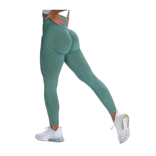 TRgqify-KM High Waist Yoga Leggings for Women Tummy Control Workout Compression Pants Moisture-Wicking Stretchy Gym Running Activewear Seamless Squat-Proof High-Rise Leggings(04_XL 3PCS) von TRgqify-KM