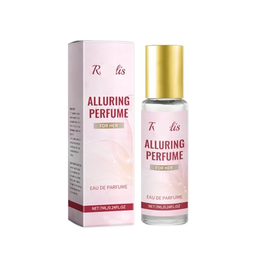 Charismatisches Florales Eau De Parfum – Sanfter Und Frischer Duft, Lang Anhaltendes Aroma, Tragbares Roll-On-Parfüm For Ganztägiges Selbstvertrauen(2PCS) von TS TAC-SKY