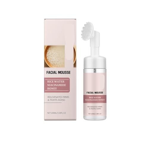 Gesichtsreinigungsmousse – Sanftes Peeling, Feuchtigkeitsspendender, Aufhellender Schaumreiniger, Entfernt Schmutz/Öl, Hinterlässt Eine Frische, Makellose Haut(1PCS) von TS TAC-SKY