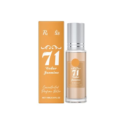 Jasmine Charm Parfüm Roll-On | Natürlicher, Frischer Blumenduft | For Eleganz Und Ganztägigen Duft Im Alltag(3PCS) von TS TAC-SKY
