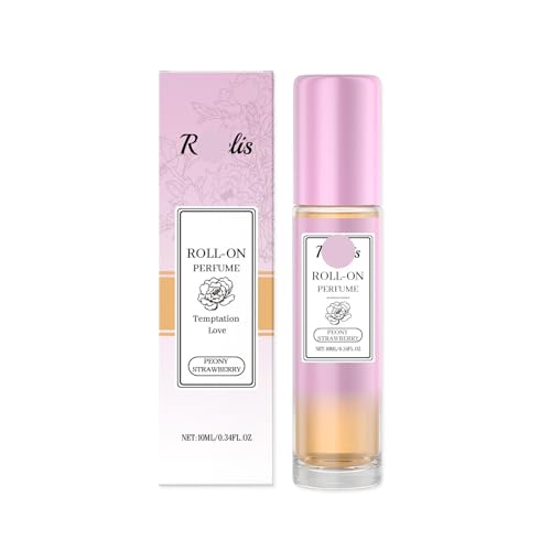 Pfingstrosen-Erdbeer-Duft | Roll-On-Parfüm For Damen Und Herren | Langanhaltender Duft For Den Alltag, Verabredungen Und Besondere Anlässe(2PCS) von TS TAC-SKY