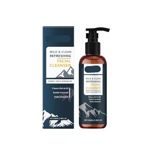 Pflegendes Gesichtsreinigungsmittel For Männer – Sanfte Reinigung, Ölkontrolle, Feuchtigkeitsspendend, Reduziert Feine Linien Jugendliche Haut(3PCS) von TS TAC-SKY