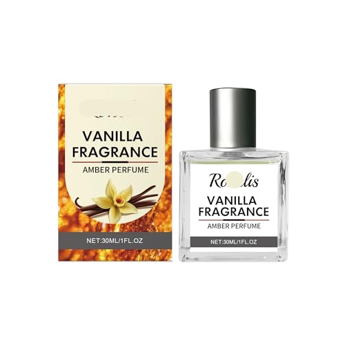Vanilla Amber Eau De Toilette – Natürlicher, Frischer Und Eleganter Duft, Lang Anhaltender Duft(2PCS) von TS TAC-SKY