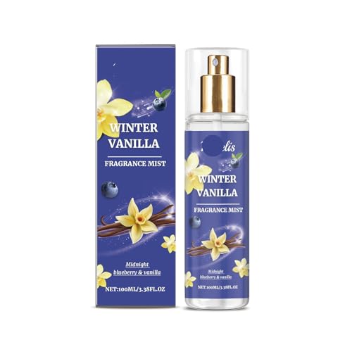 Vanille-Blaubeere-Körperduftspray – Langanhaltender, Einzigartiger Duft, Eau De Toilette For Ganztägige Frische Und Charisma. Fünf Punkte(1PCS) von TS TAC-SKY