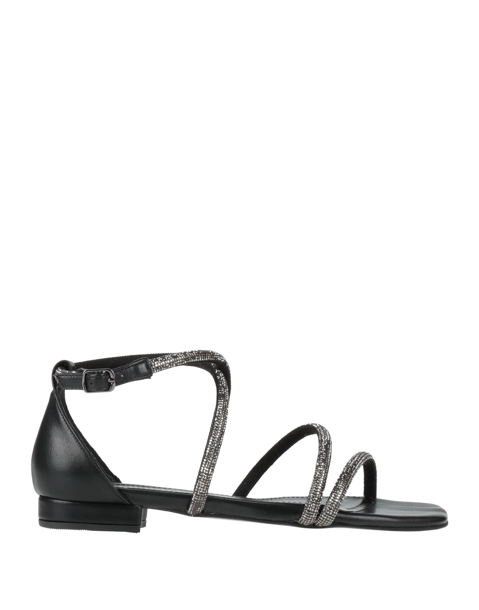 TSAKIRIS MALLAS Sandale Damen Schwarz TSAKIRIS MALLAS Sandale Damen Schwarz von TSAKIRIS MALLAS