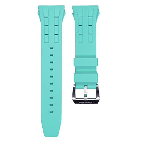 TSAR BOMBA Silikon Uhrenarmbänder Original 20MM Breite Uhrenarmbänder Weiches Silikon Wasserdichtes Militär Uhrenarmband für Männer Armbänder Ersatz von TSAR BOMBA
