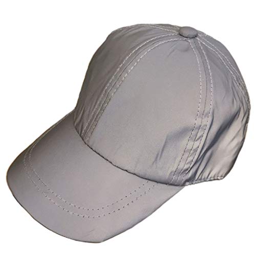 TSBB Exing Adult Kids Night Reflektierende Baseballmütze Sports Rave Festival Running Bucket Cap Reflektierende Kappe für Kinder Männer Frauen von TSBB