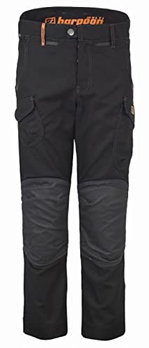 TSD Confection SARL Vha10481 Bosseur Harpoon Hose, Mehrfarbig, Ebenholz, Größe 40 – 11110-003, Schwarz von TSD CONFECTION SARL