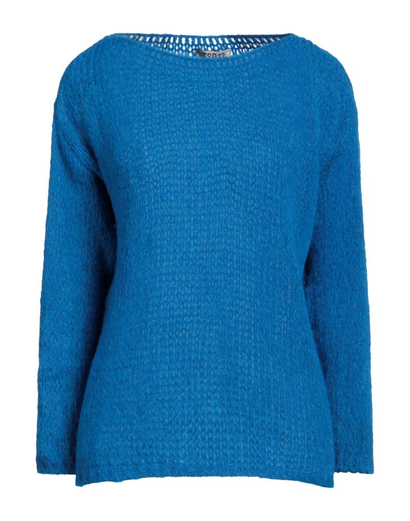 TSD12 Pullover Damen Azurblau von TSD12