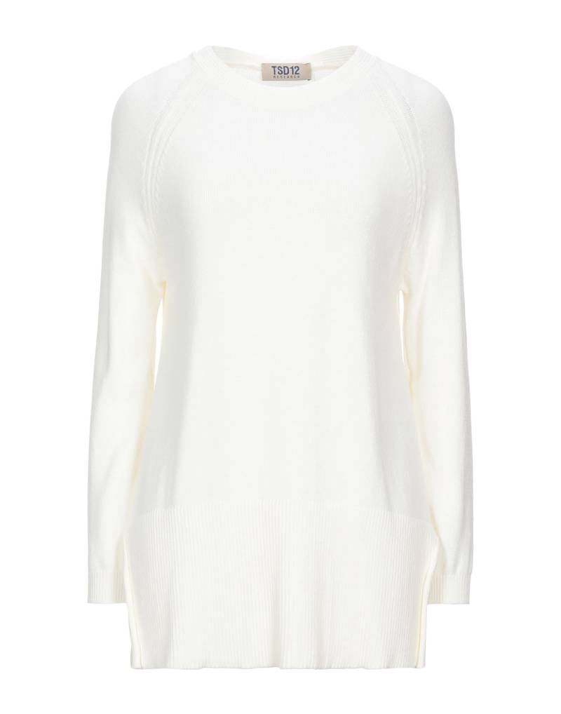 TSD12 Pullover Damen Weiß von TSD12
