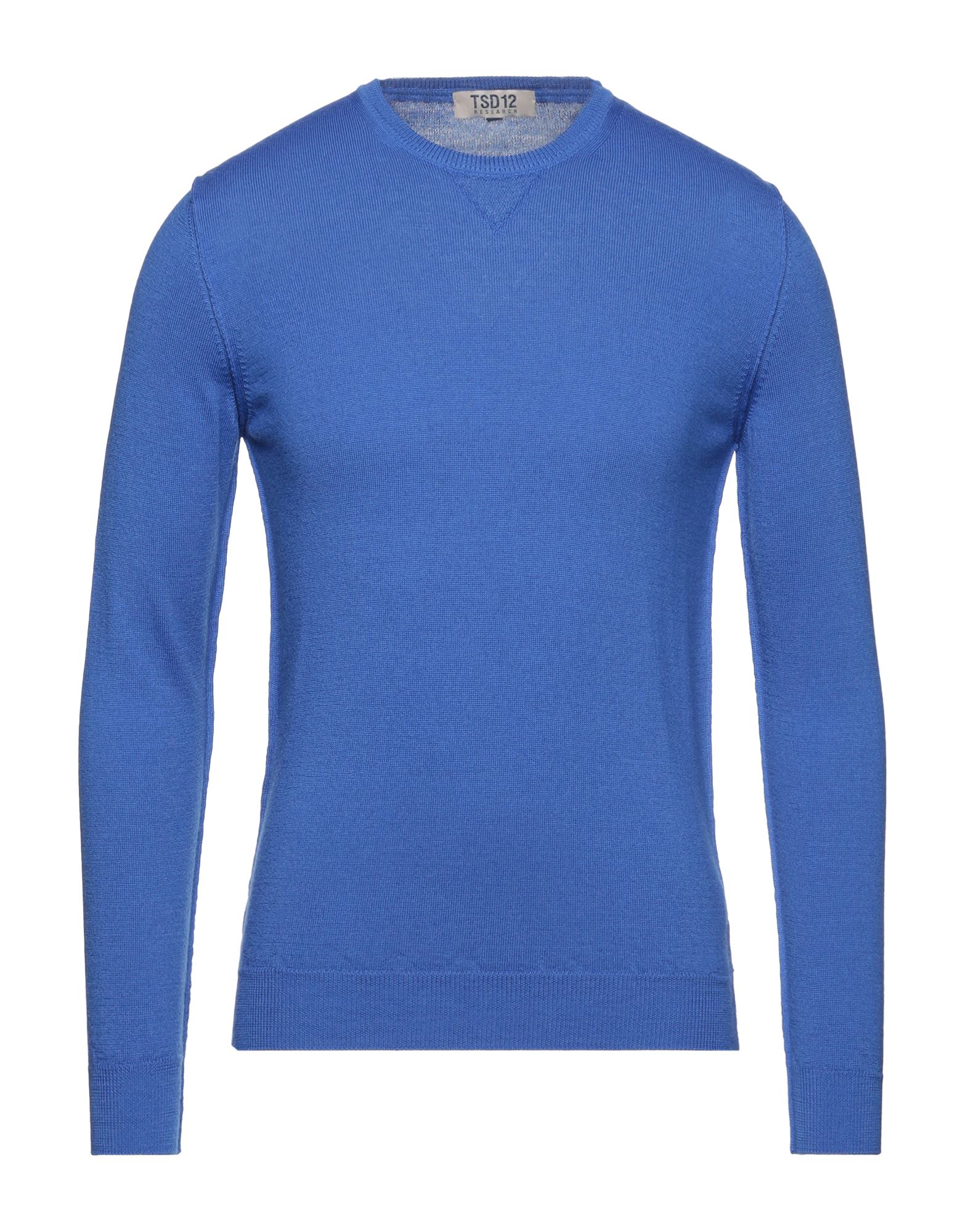 TSD12 Pullover Herren Azurblau von TSD12