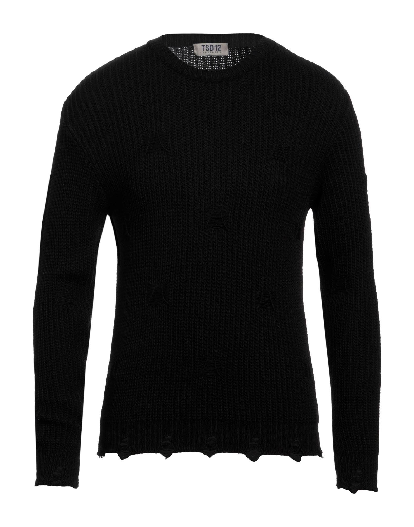 TSD12 Pullover Herren Schwarz von TSD12