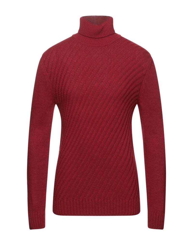 TSD12 Rollkragenpullover Herren Bordeaux von TSD12