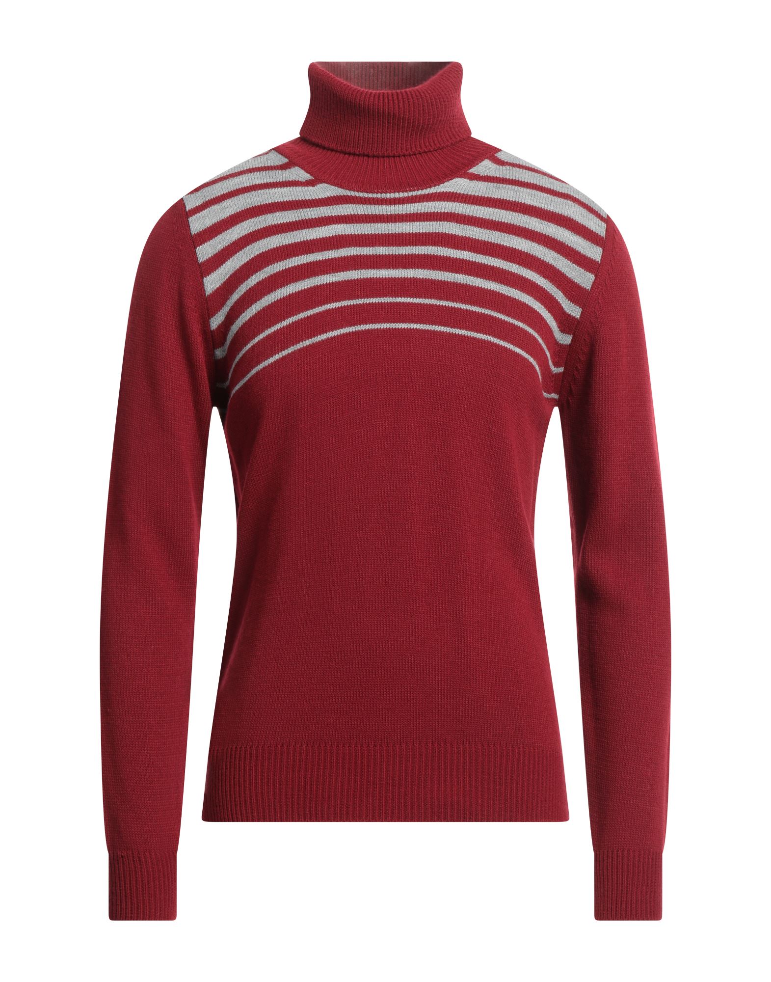 TSD12 Rollkragenpullover Herren Ziegelrot von TSD12