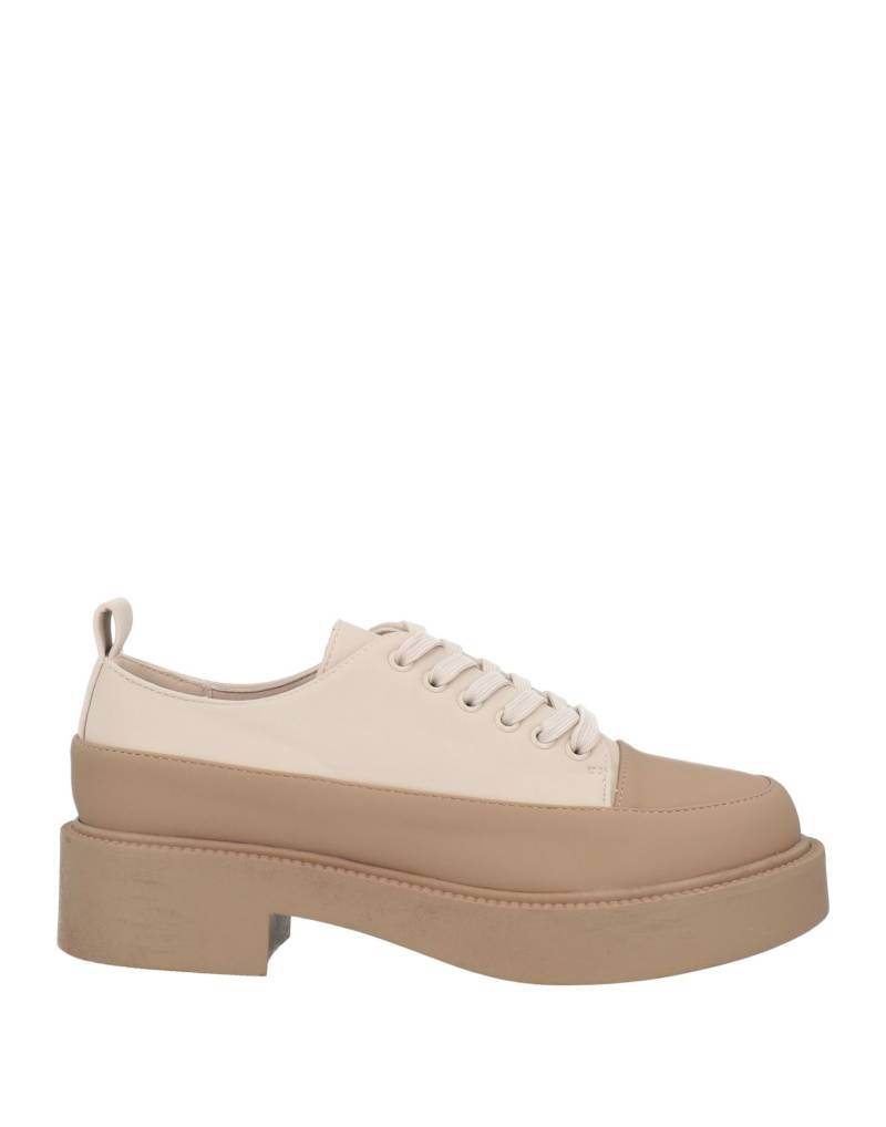 TSD12 Schnürschuh Damen Beige von TSD12