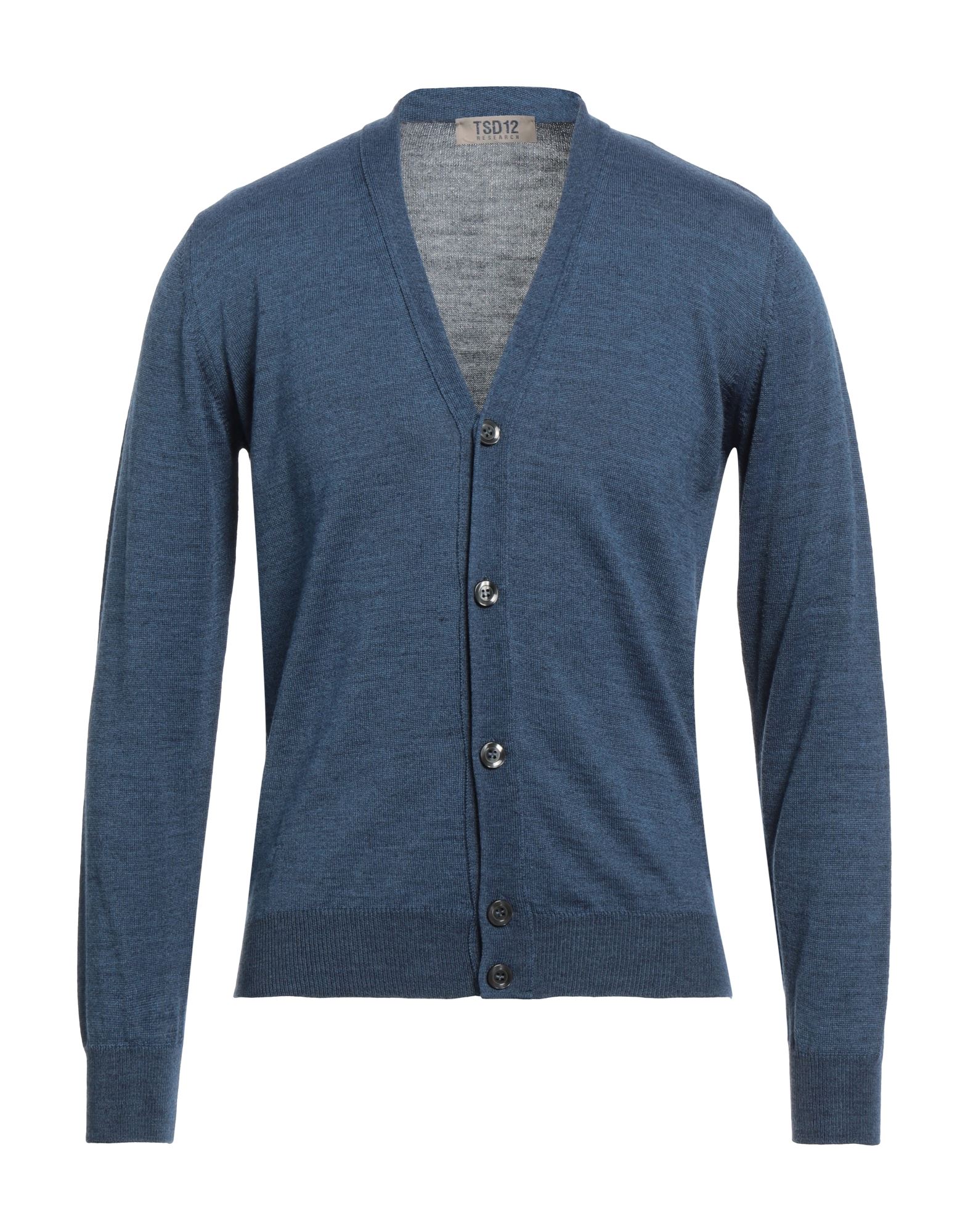 TSD12 Strickjacke Herren Taubenblau von TSD12